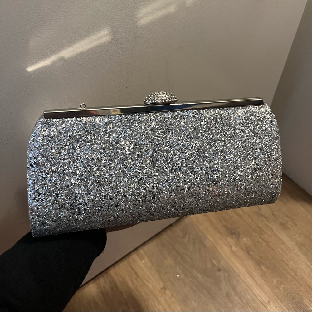 Long Sparkly Clutch Hand Wallet